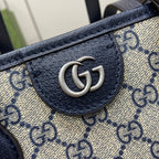 Ophidia Monogram Canvas Top Handle Tote – 31cm