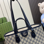 Ophidia Monogram Canvas Top Handle Tote – 31cm