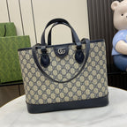 Ophidia Monogram Canvas Top Handle Tote – 31cm