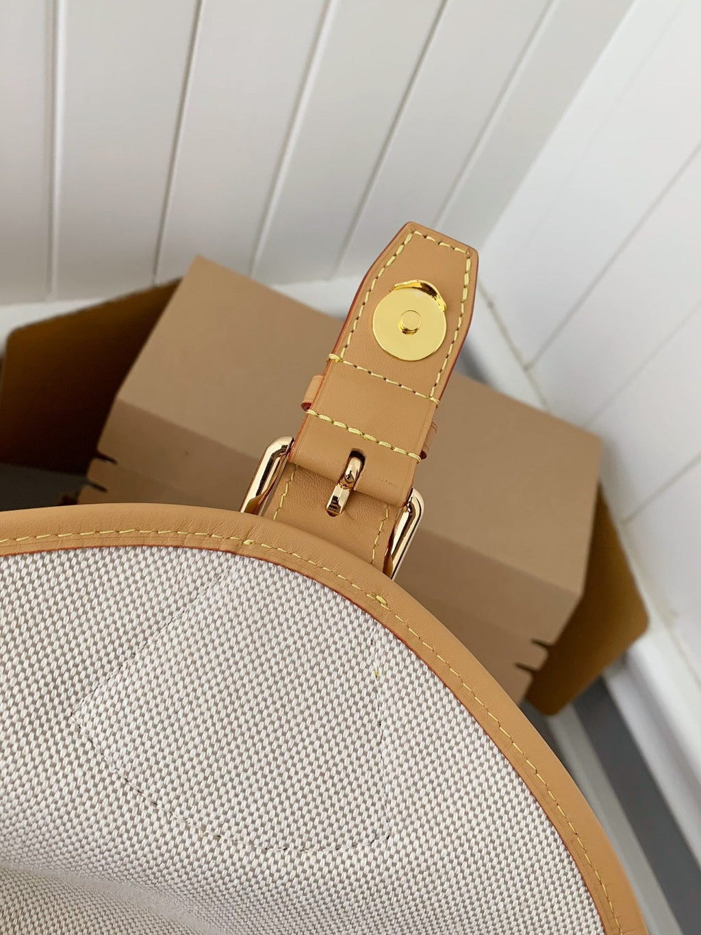 Montsouris-Style Denim Backpack