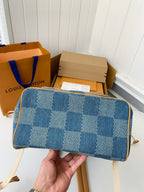 Montsouris-Style Denim Backpack