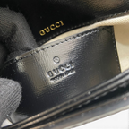 SWORD LUXURY Horsebit 1955 mini çanta iç kısmında Gucci marka damgası ve deri dokulu detaylar