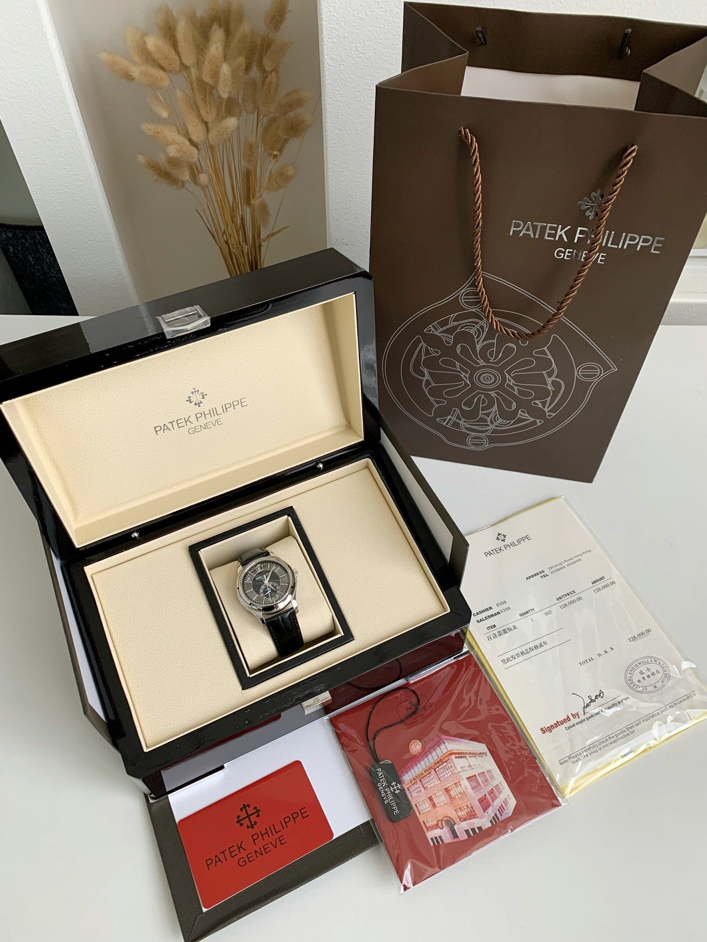 Grand Complications 5205G-013 – Black Dial, Leather Strap | 40mm