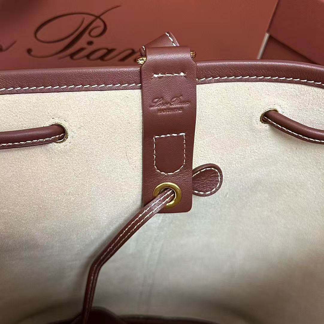 Extra Burgundy Canvas Drawstring Backpack