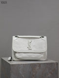 Niki Medium Patent Leather Shoulder Bag
