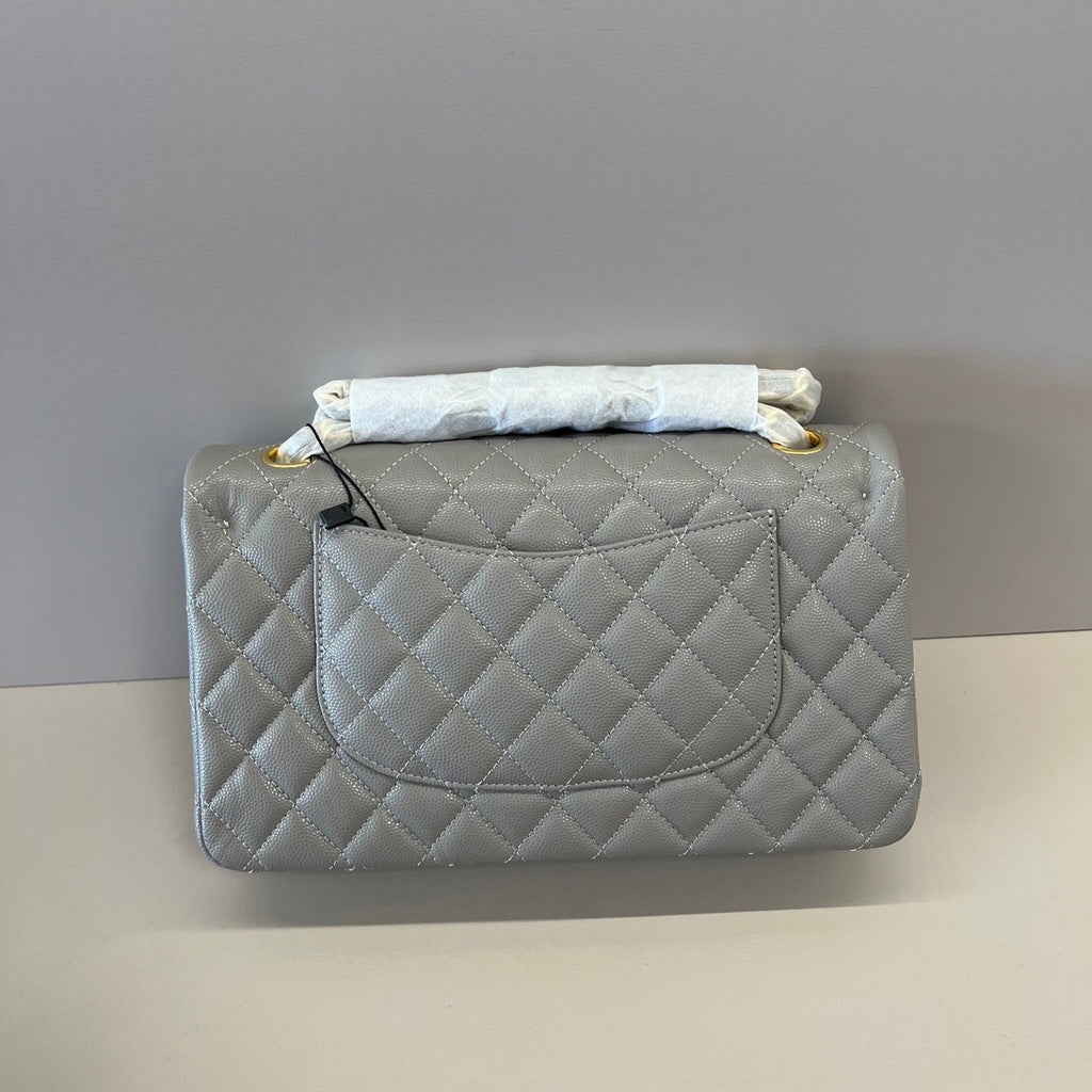 Caviar Leather Classic Double Flap Bag