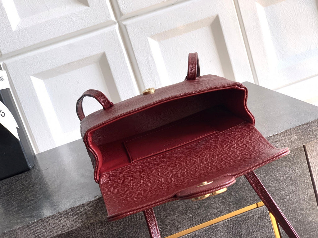 Mini Leather Shoulder Bag 17