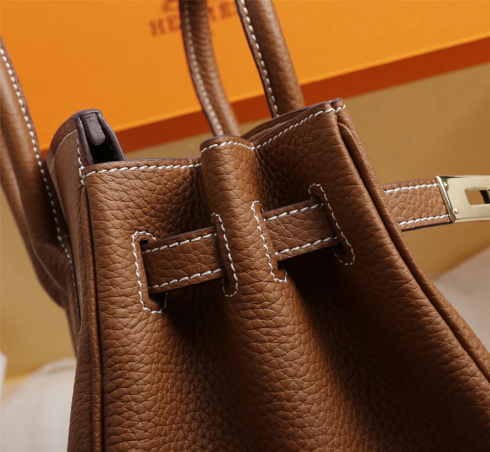 Birkin 25 Togo Leather Bag