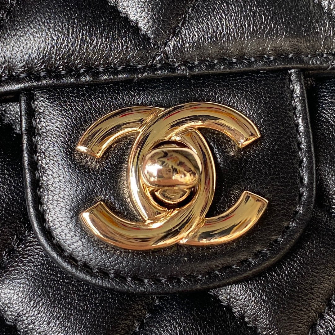Diamond Handle Flap Bag