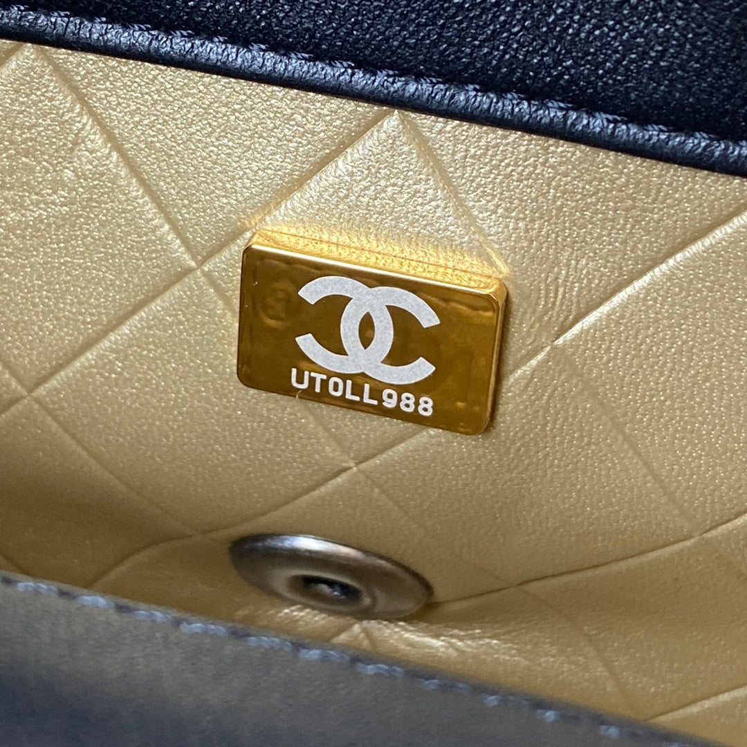Inspired Charm Flap Bag