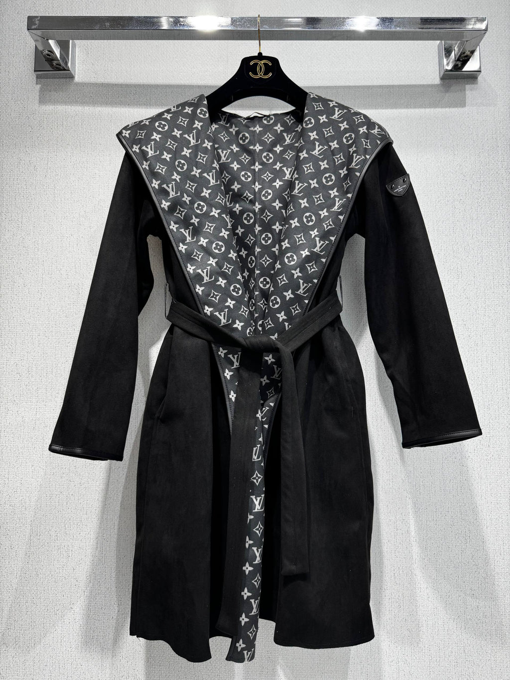Hooded Wrap Coat
