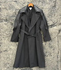 Cotton and Silk Gabardine Trench Coat