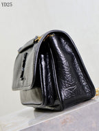Niki Medium Patent Leather Shoulder Bag