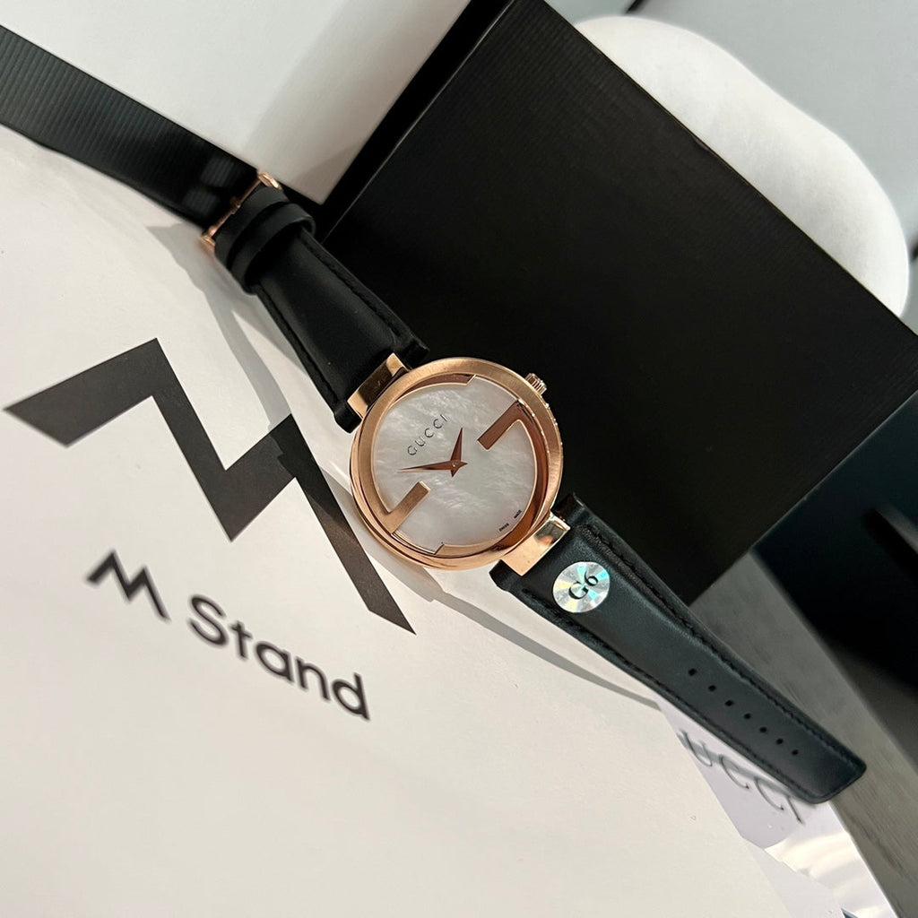 G Stainless 37 mm Steel Watch – White Dial