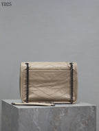 Niki Medium Patent Leather Shoulder Bag