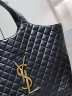 Quilted Oversized Tote Bag