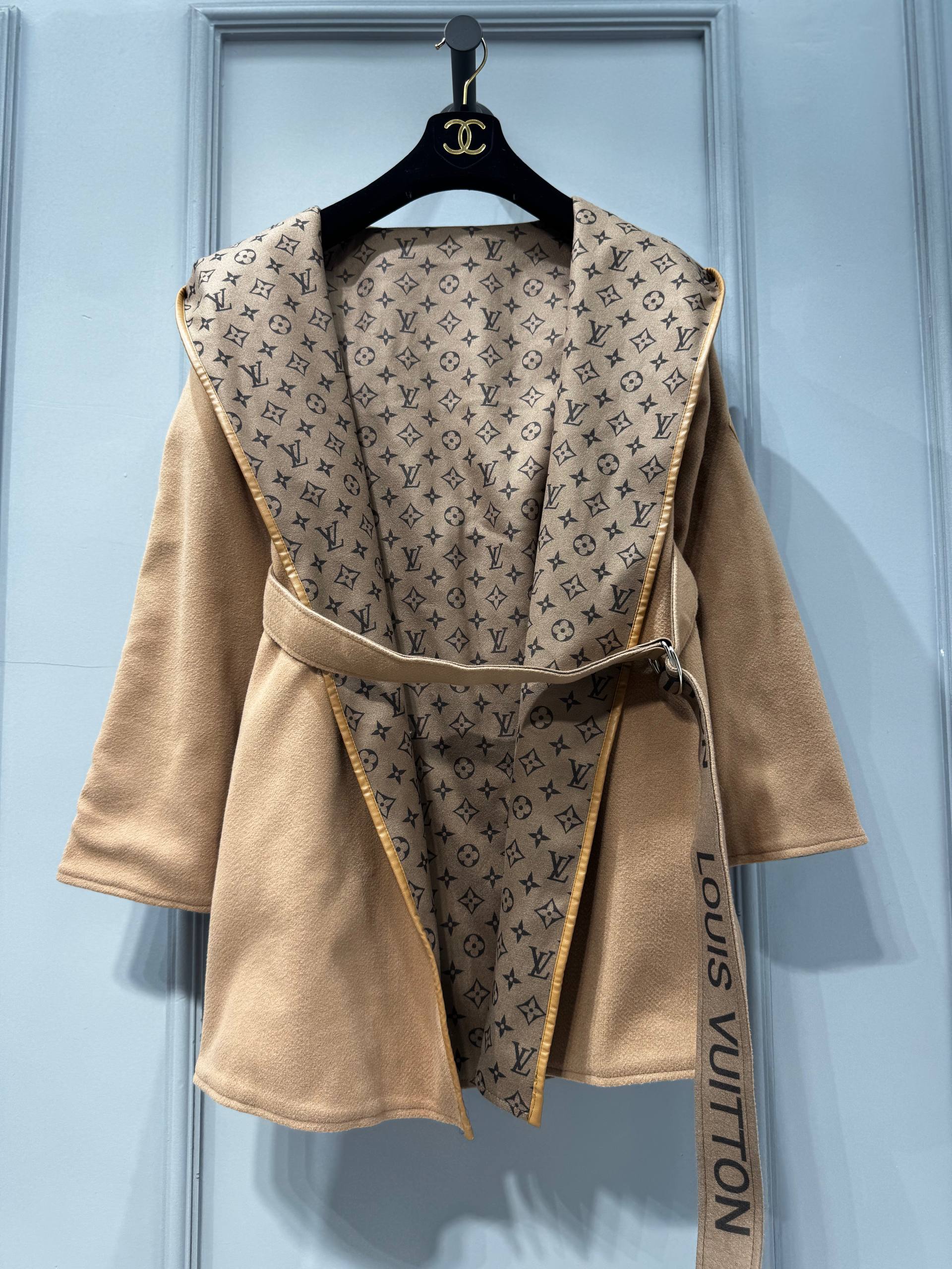 Hooded Wrap Coat