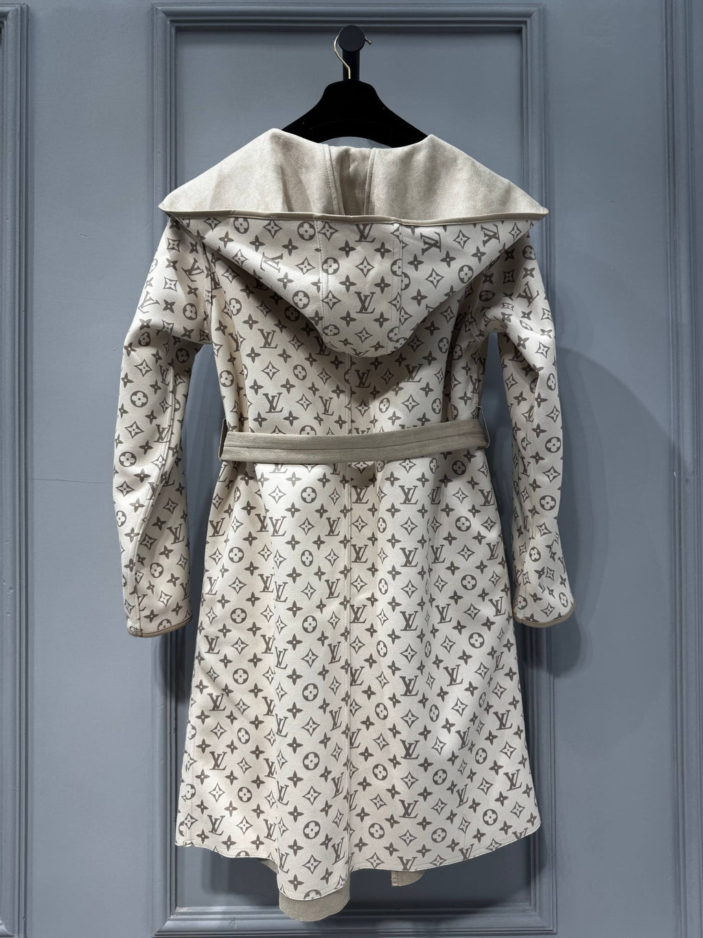 Hooded Wrap Coat