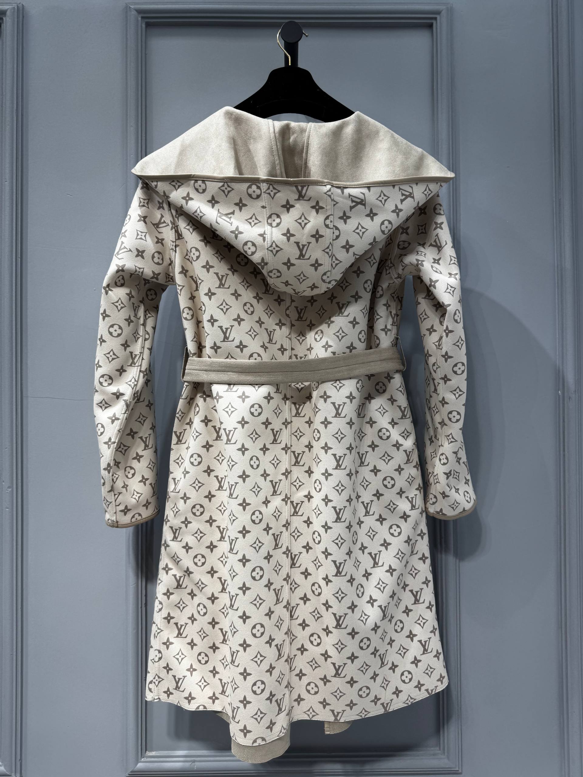 Hooded Wrap Coat