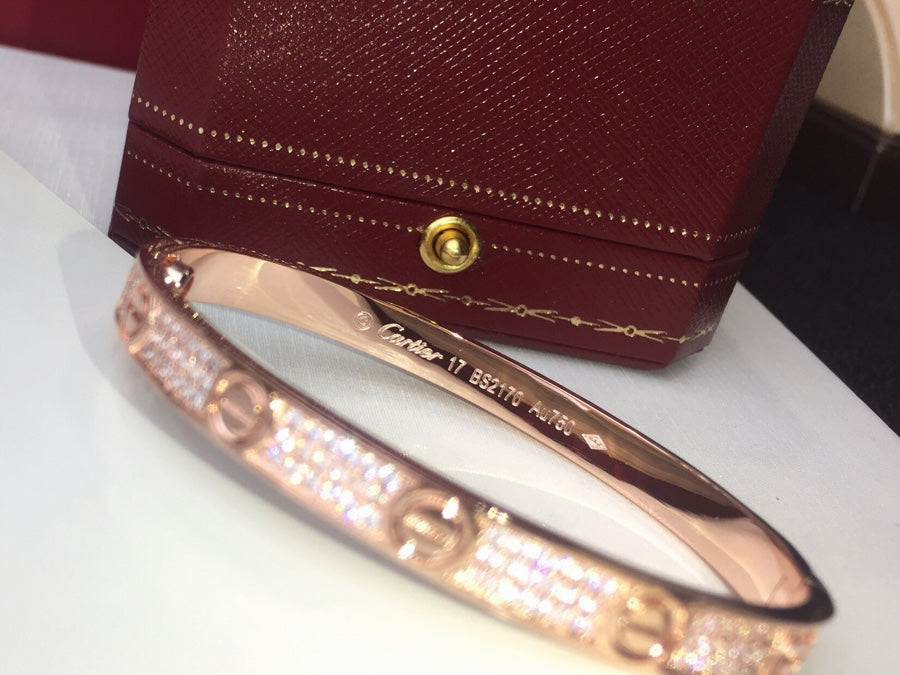 Pave Love Bracelet