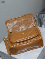 Niki Medium Patent Leather Shoulder Bag