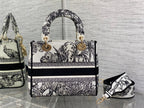 Embroidered Canvas Tote Bag