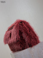 Niki Medium in Shearling Bag