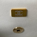 Diamond Handle Flap Bag