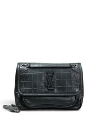 Niki Medium Patent Leather Shoulder Bag