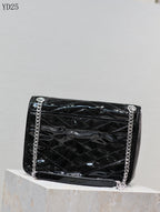 Niki Medium Patent Leather Shoulder Bag