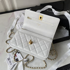 19 Woc Quilted Chain Bag