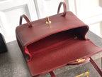 Large Leather Shoulder Bag 22