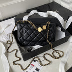 19 Woc Quilted Chain Bag