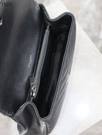 Quilted Leather Collage Bag