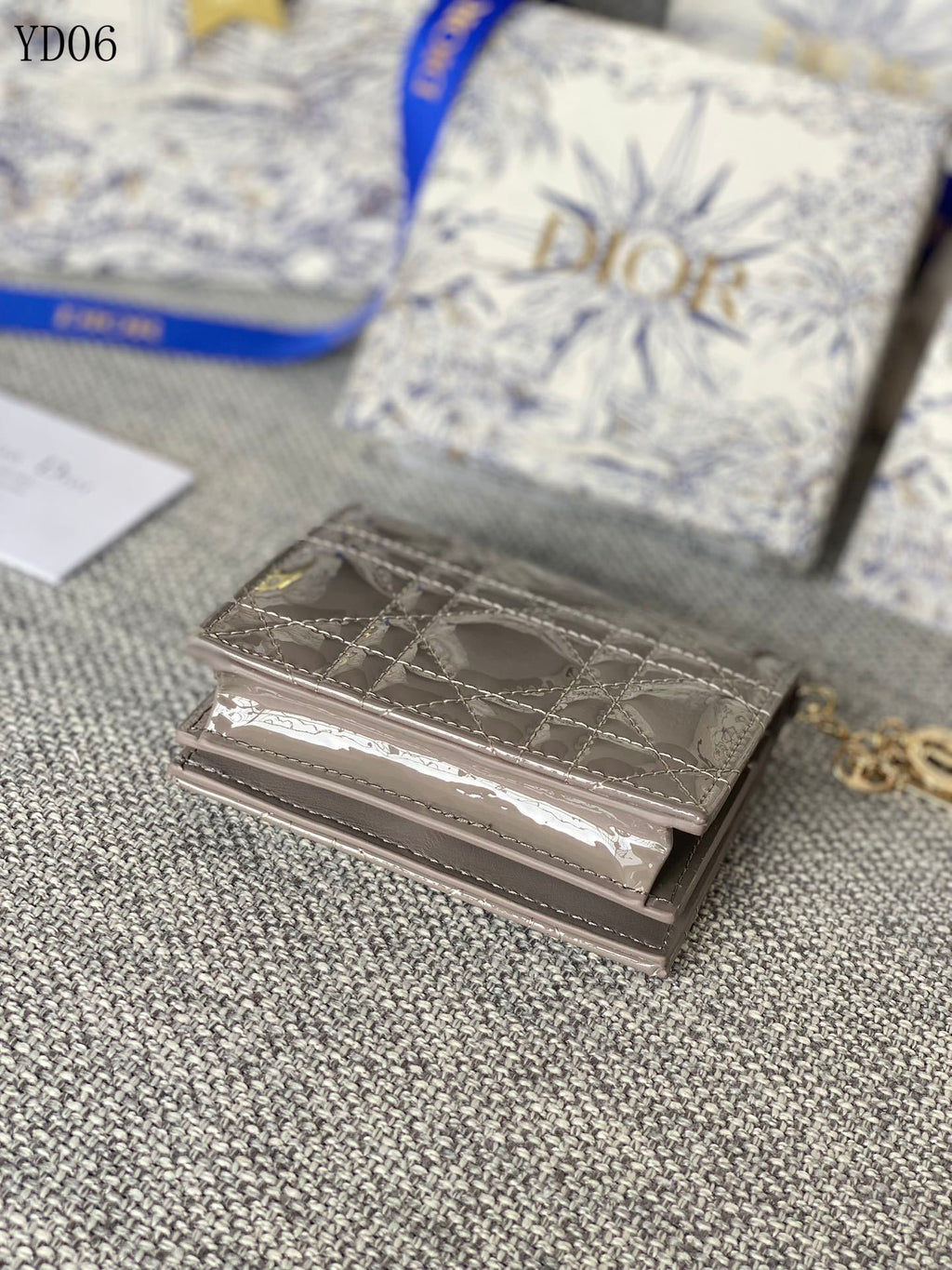 Quilted Leather Wallet