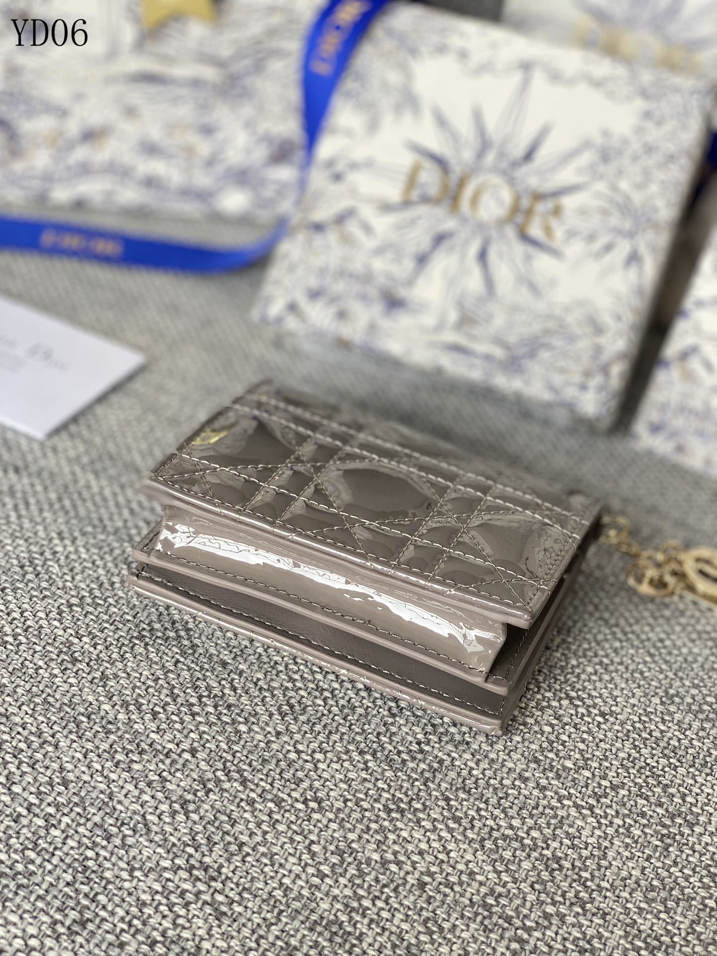 Quilted Leather Wallet