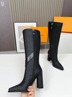 Knit Over-the-Knee Long Boots