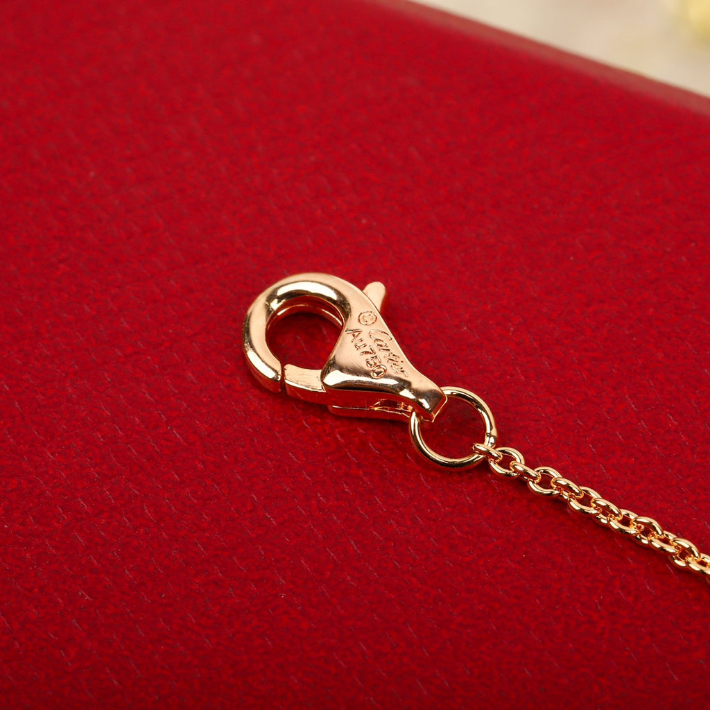 Clash Style Gold-Tone Rivet Necklace