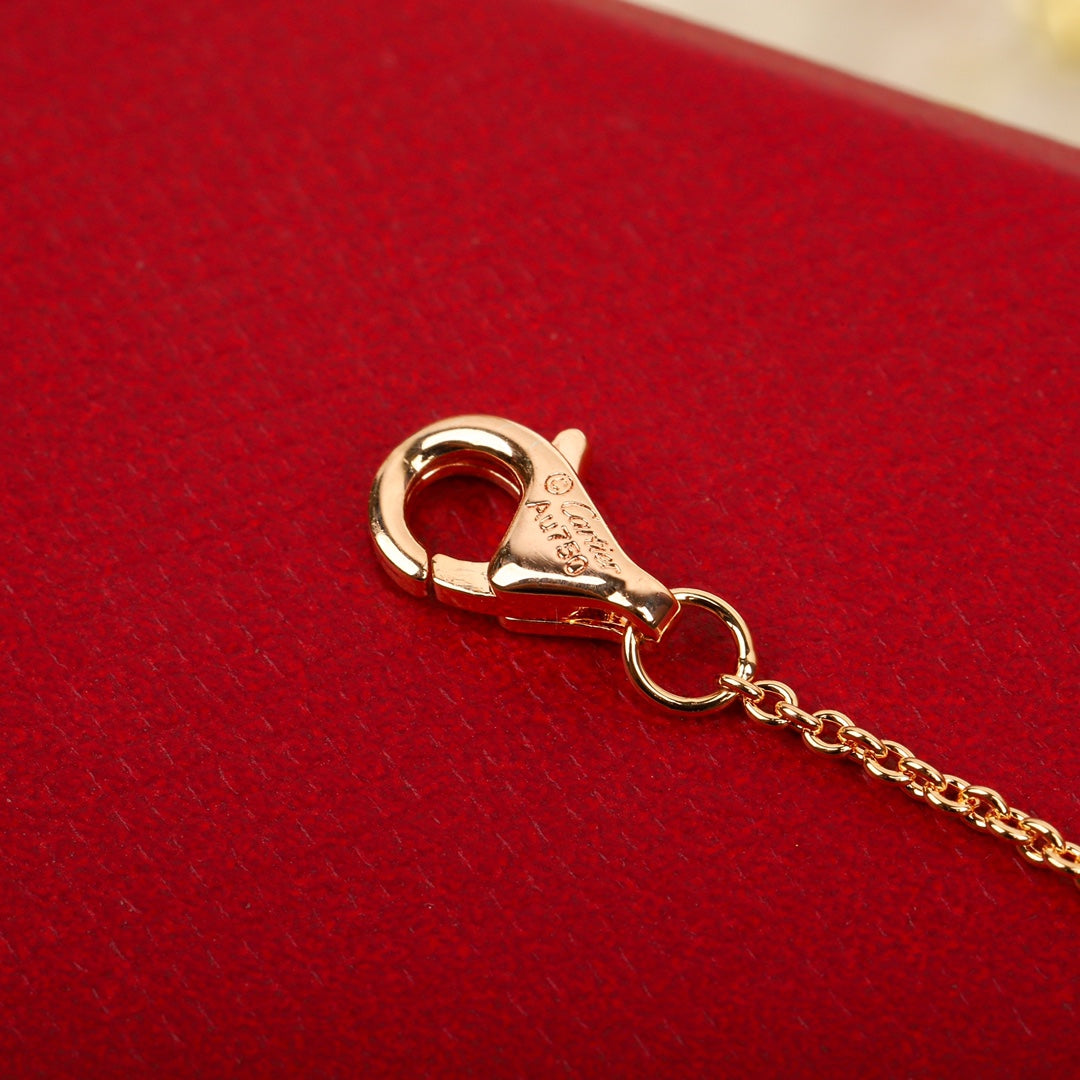 Clash Style Gold-Tone Rivet Necklace