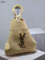 Woven Oversized Tote Bag