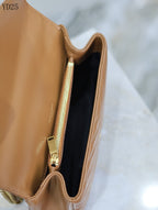 Quilted Leather Collage Bag