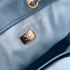 25 Medium Quilted Large Denim Bag