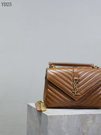 Quilted Leather Collage Bag