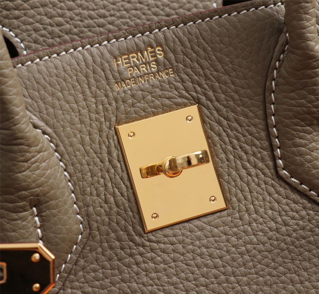 Birkin 25 Togo Leather Bag