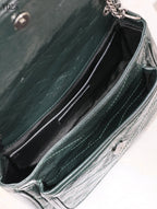 Niki Medium Patent Leather Shoulder Bag