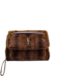 Niki Medium in Shearling Bag