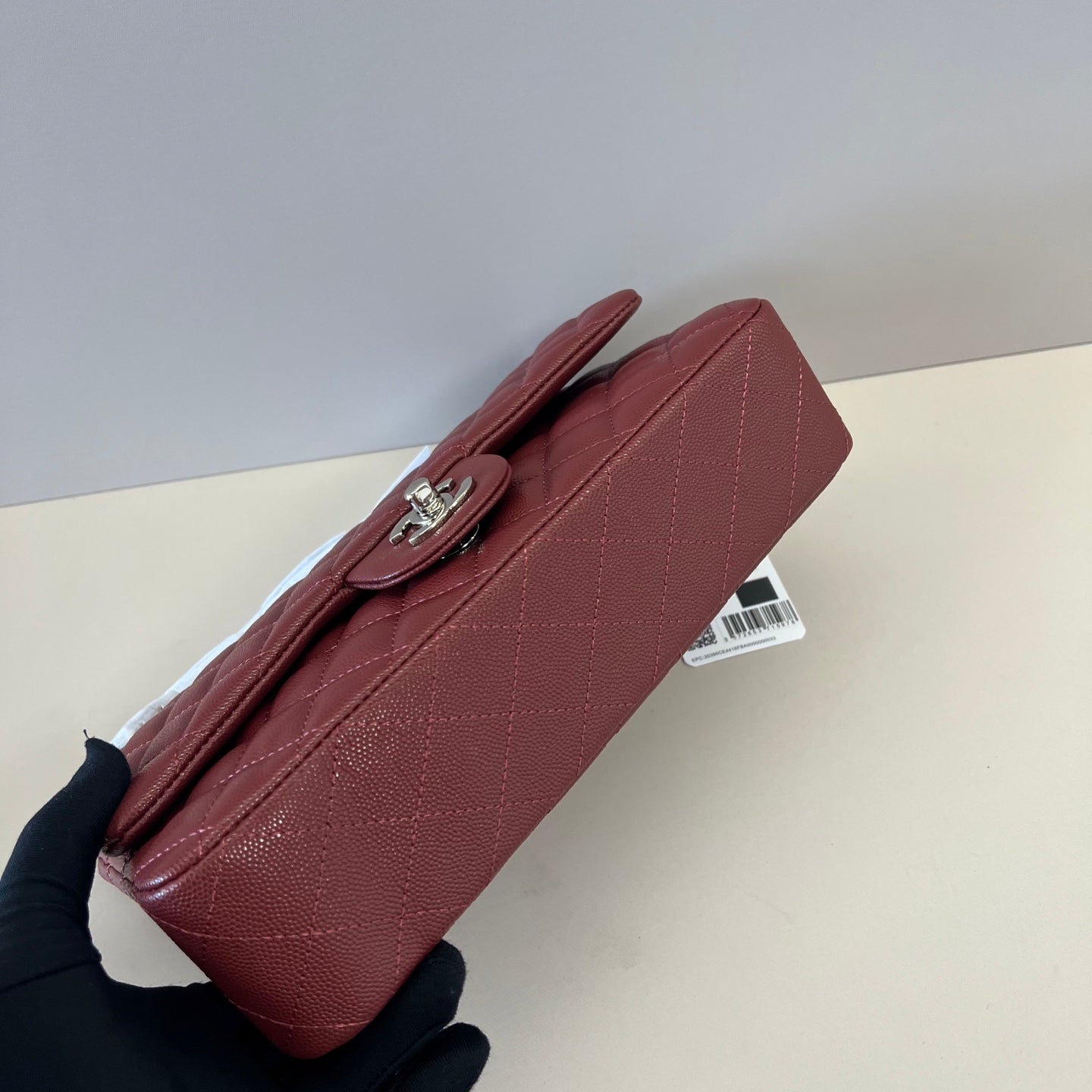 Caviar Leather Classic Double Flap Bag