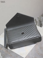 Quilted Leather Collage Bag