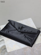 Satin Envelope Clutch Bag