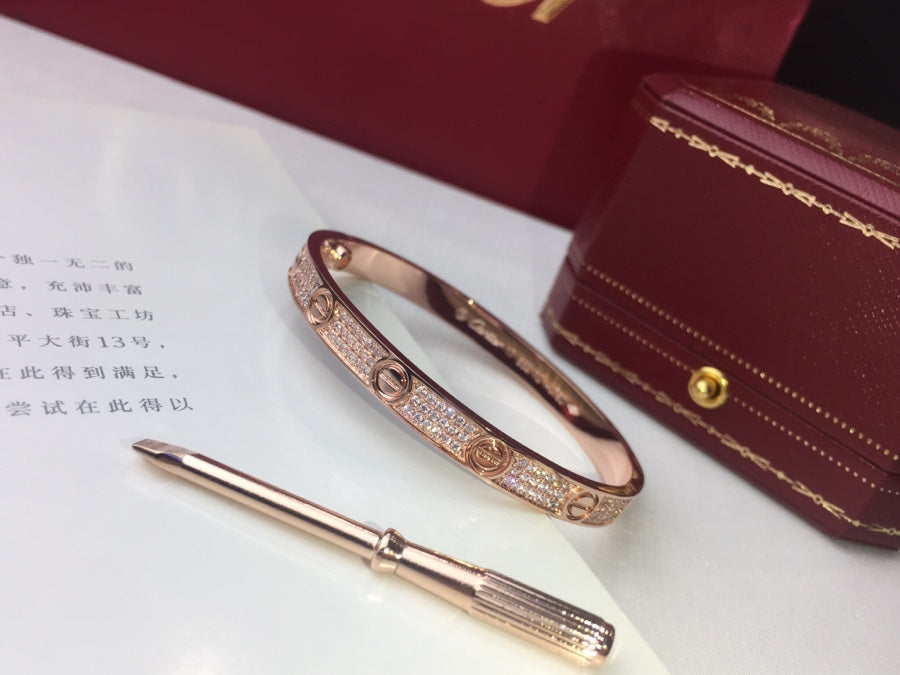 Pave Love Bracelet